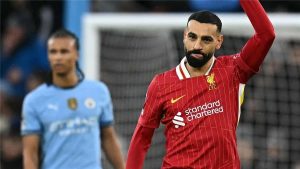 صلاح يكتب التاريخ: أرقام محمد صلاح القياسية ضد مانشستر سيتي تتأهب لتحطيم إنجازات جديدة