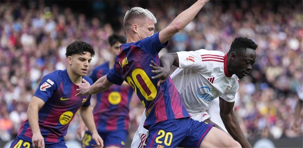 هدف أوسو في برشلونة يوقظ آمال إشبيلية ويشعل صراع الليغا!